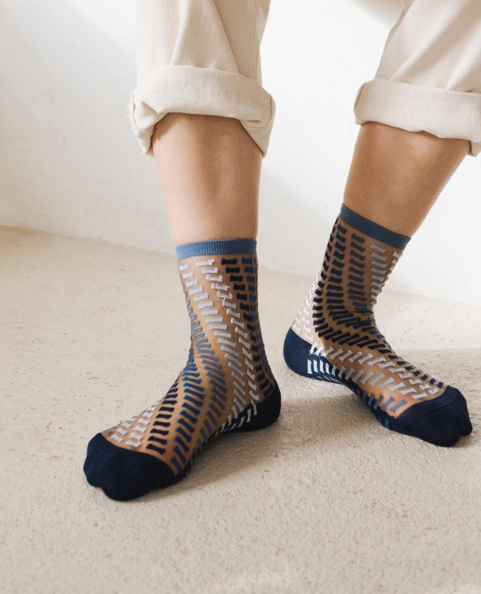 Atelier St Eustache Porto Azulejos Socks