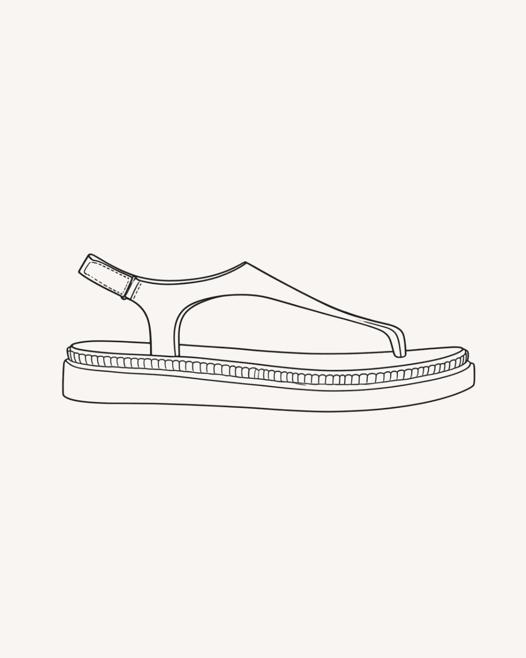 Cream Croc Embossed Leather
