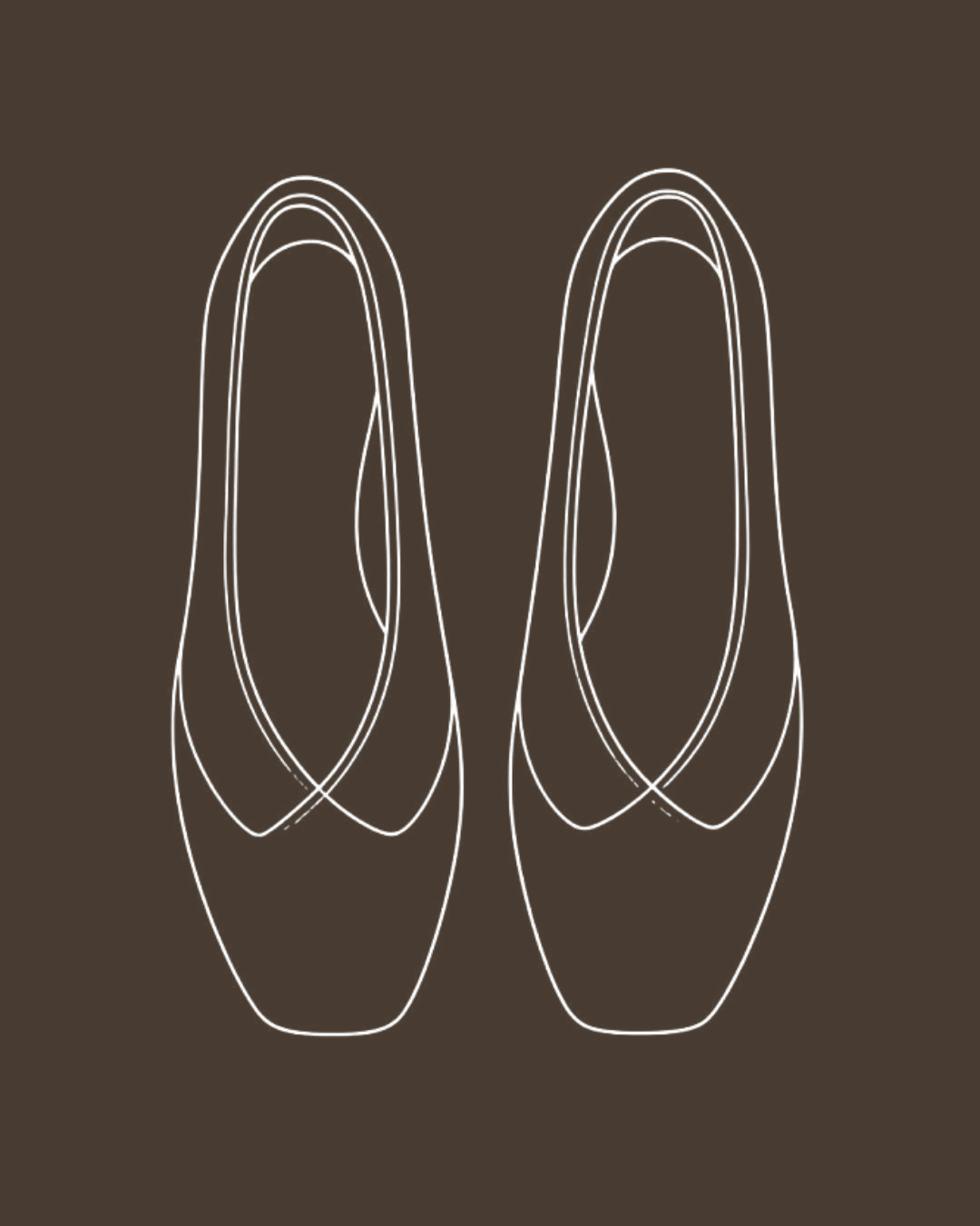 Franklin Flat, Taupe Leather
