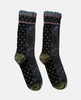 Pair of socks with a pattern on a white background 2