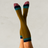 Exquisite J Ribbed Knee-High Socks