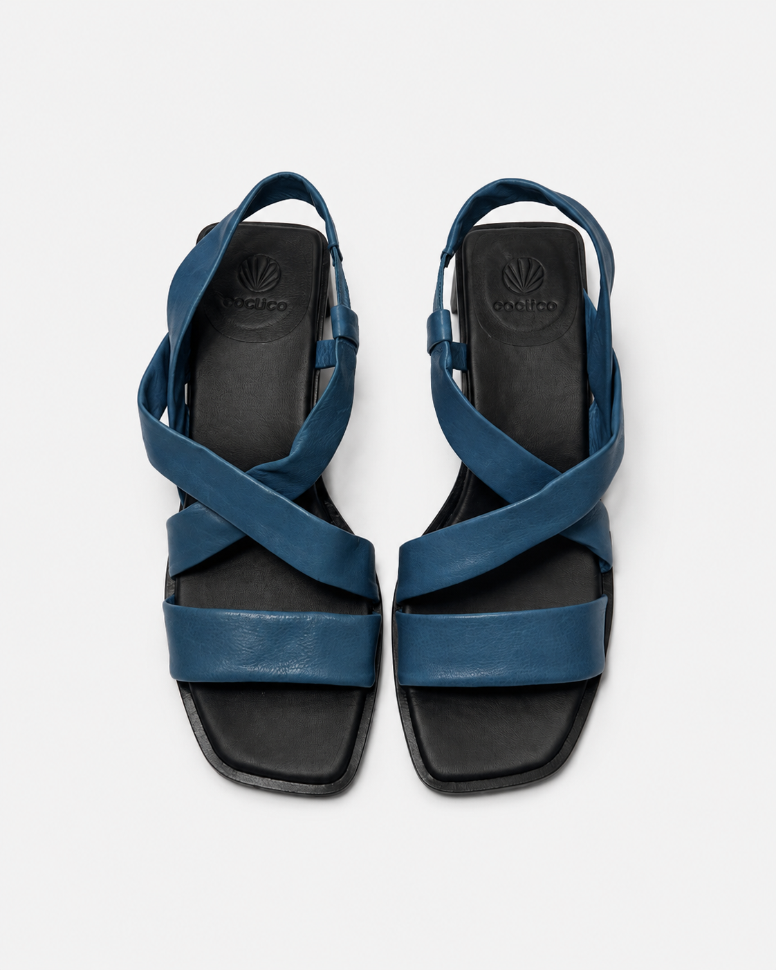 Archive Sale - Necessaire Heeled Sandal Petrolio