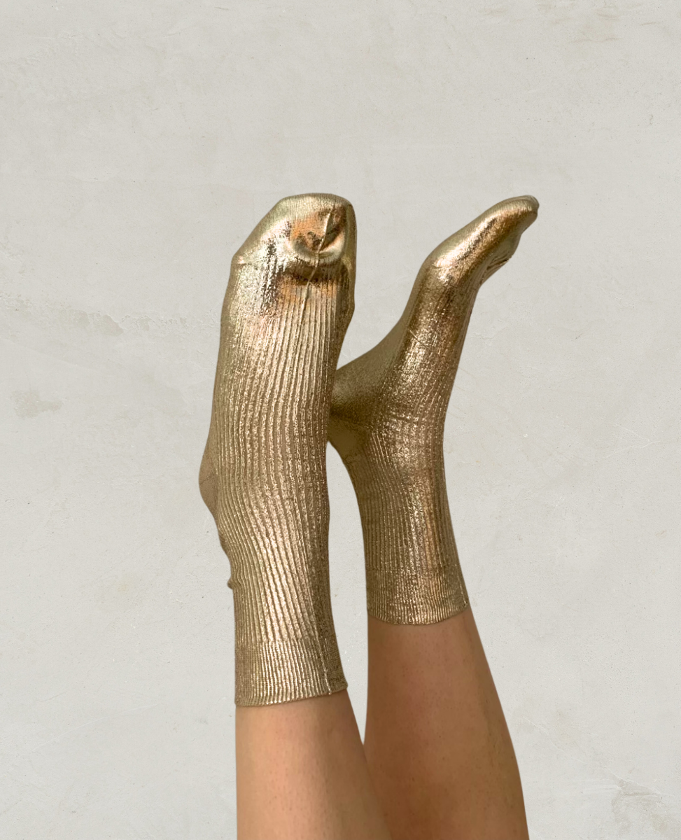 SHARE SPIRIT MARIA SILK TK シルク素材 ピストルズ Maria La Rosa 'Satisfaction' Silk Socks, Aviatore