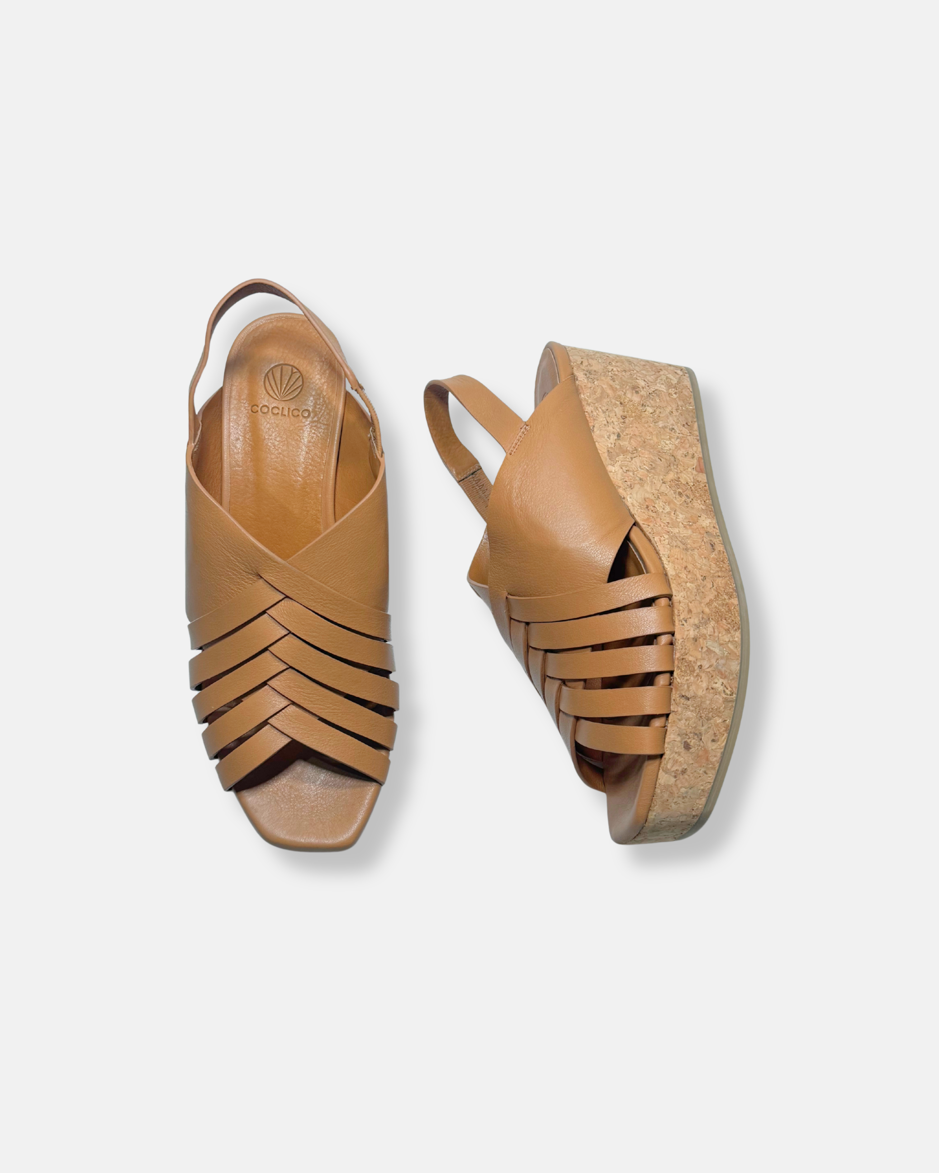 Archive Sale - Moska Wedge Sandal Mandorla