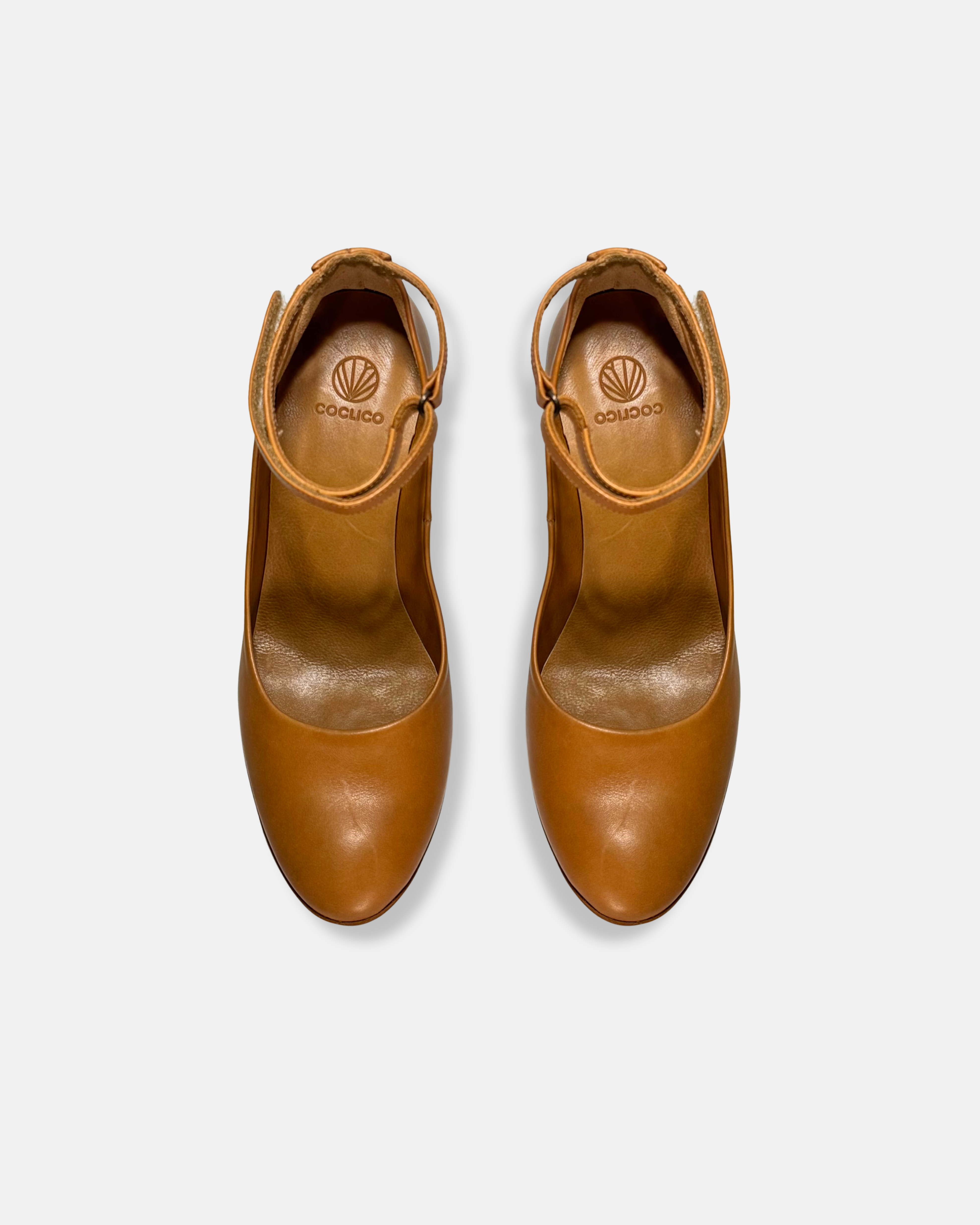 Archive Sale - Lolly Wedge Heel Cuoio