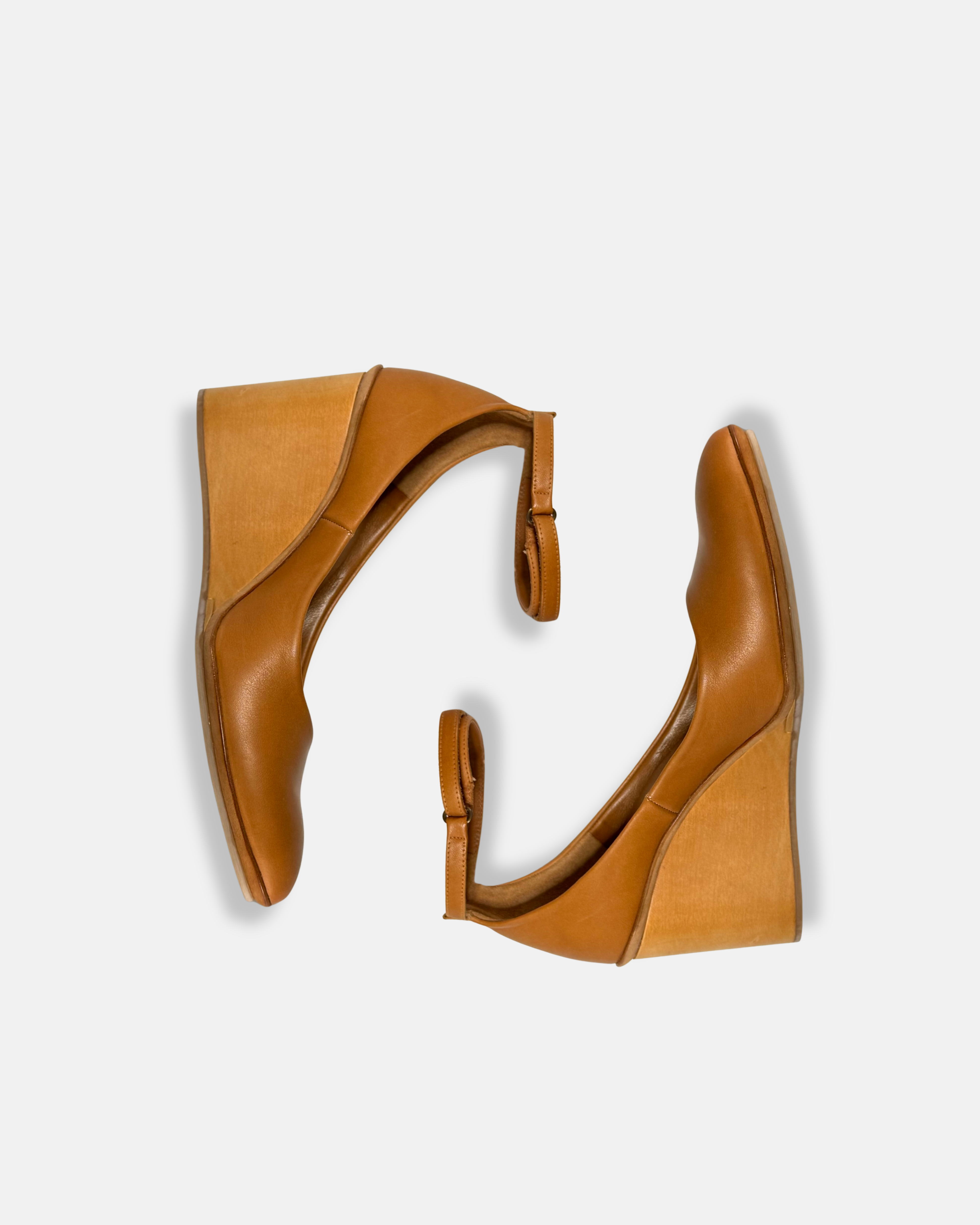 Archive Sale - Lolly Wedge Heel Cuoio