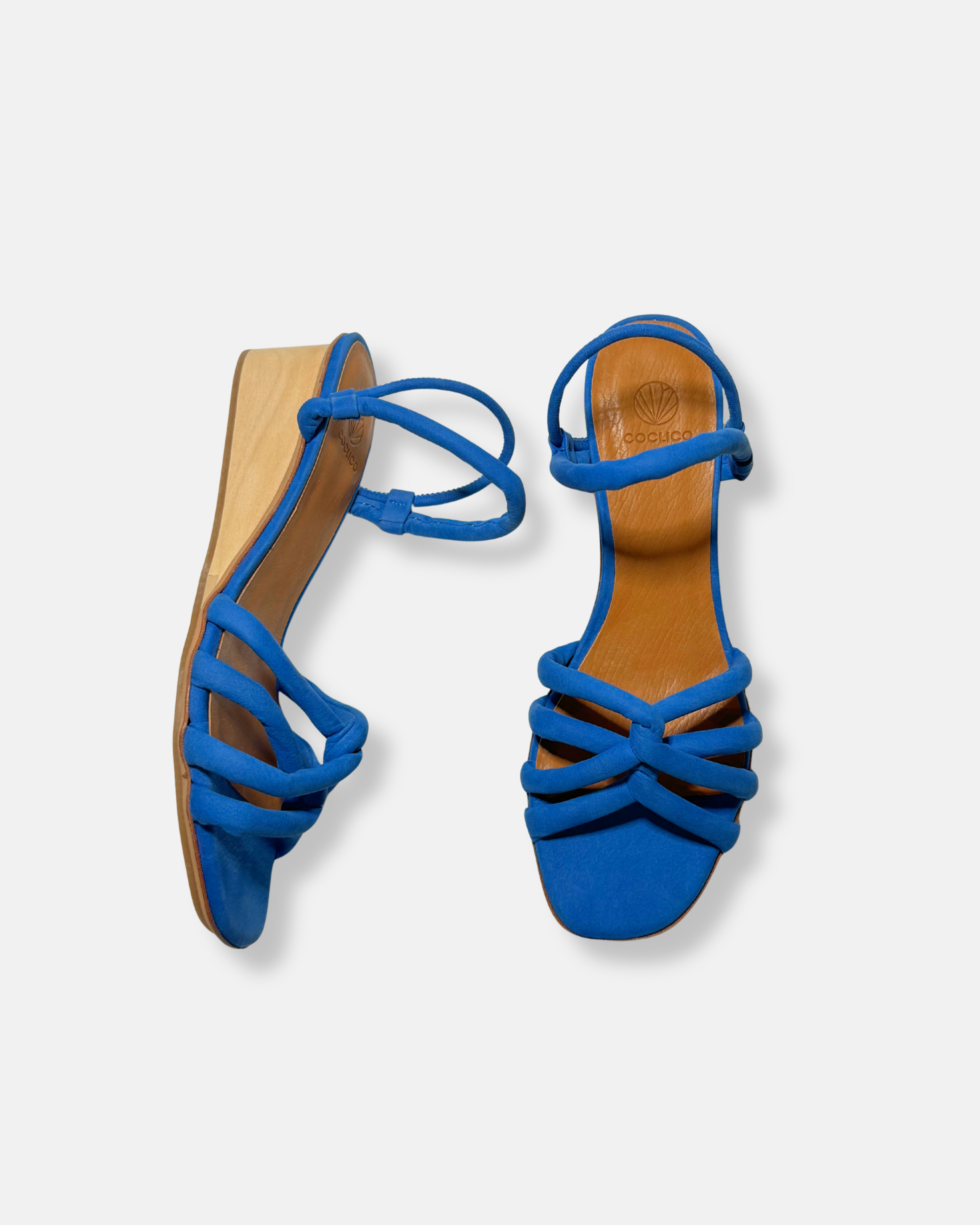 Archive Sale - Olena 2.0 Wedge Sandal Blu Reale