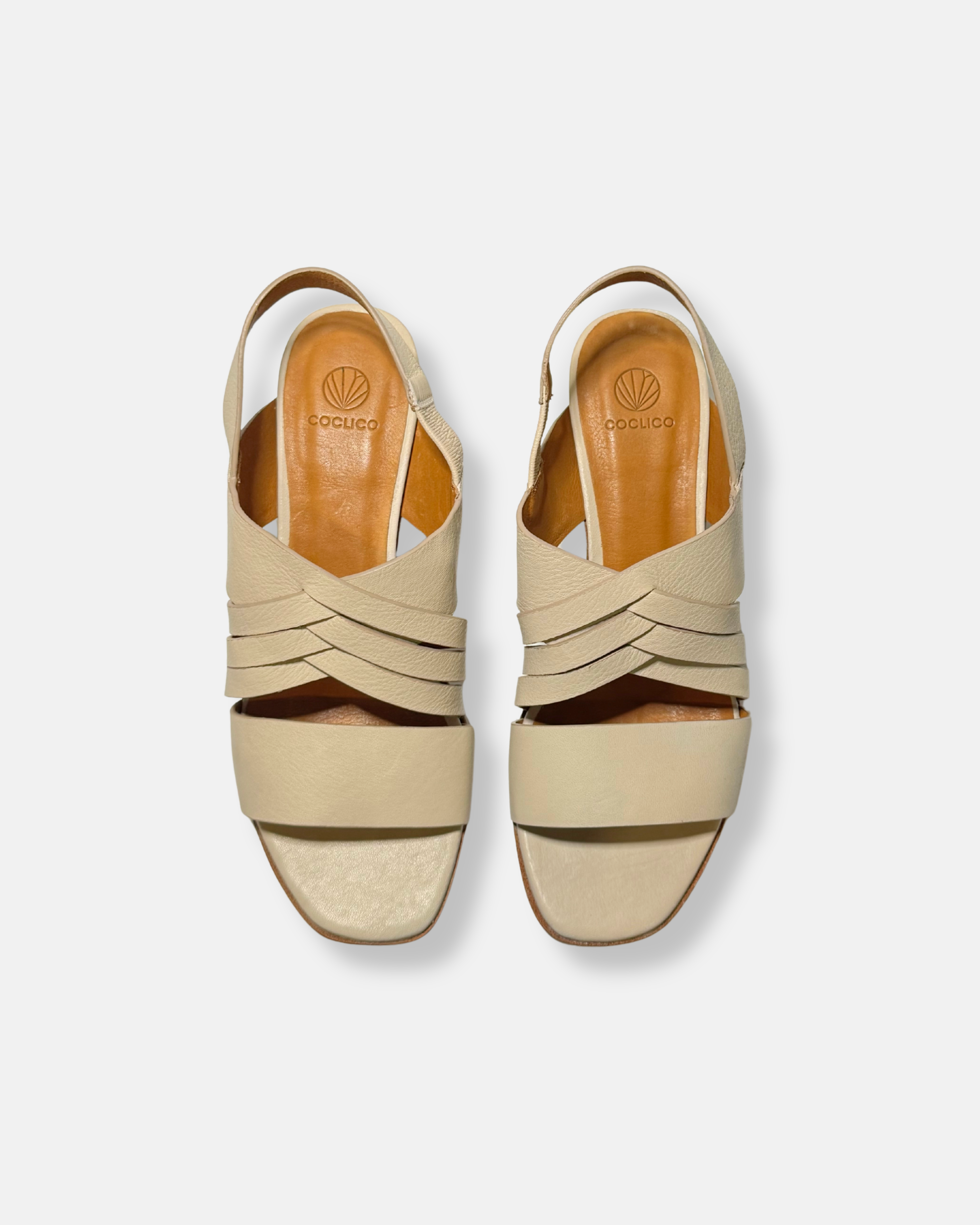 Archive Sale - Odessa Wedge Sandal Greige