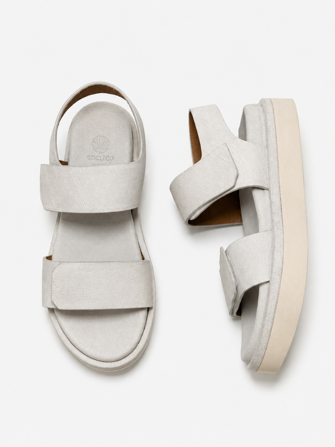 Archive Sale - Oingo Wedge Sandal Off White