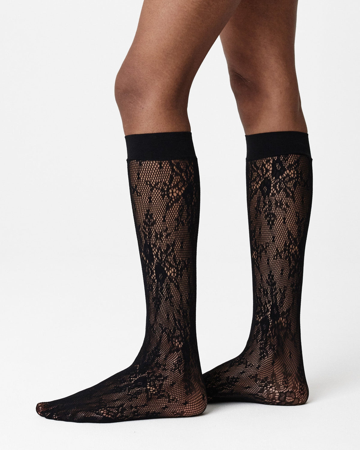 Swedish Stockings Rosa in Black