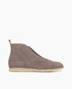 Coclico Casual Flat Bootie with Crepe Sole in Cinder Suede 1