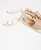 Close up of the back lace-up of the Kashm Sneaker. 4