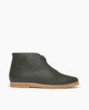 Coclico Pickle Boot in Boscu leather, side view: Unique & casual boot with a pointed toe, front zip closure on a 10mm natural crepe sole. 1