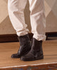 Coclico Women's Black Combat Winter Boot 5