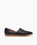Coclico women's classic Padu flat in a chic black leather. Coclico shoes are sustainably made in Spain. 1