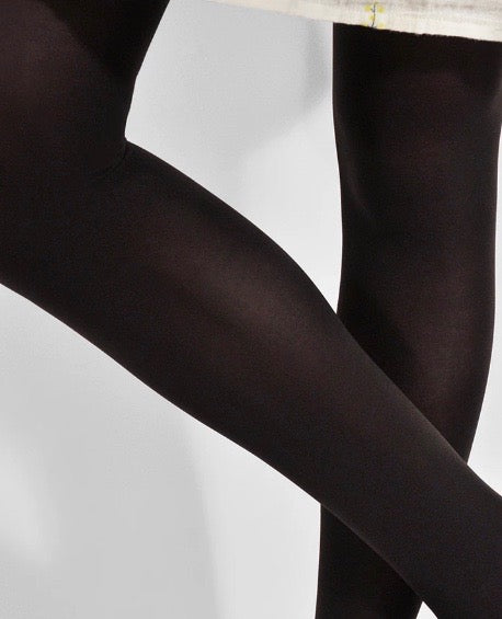 Swedish Stockings Olivia Premium Brown Sustainable Tights — La Osa