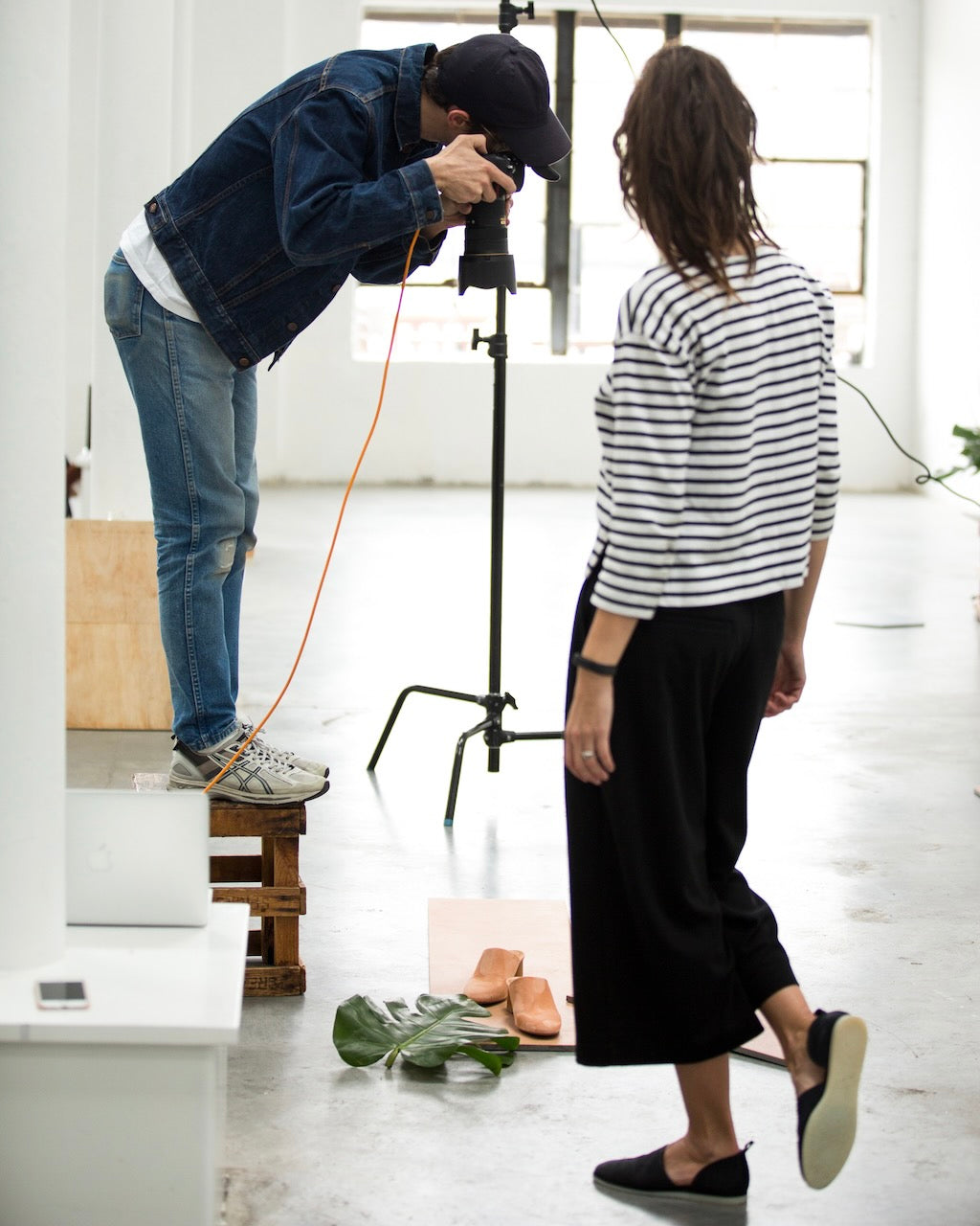 Maris Van de Roer at Our Campaign Shoot