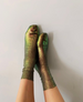Maria La Rosa Nocciola Silk Socks 9