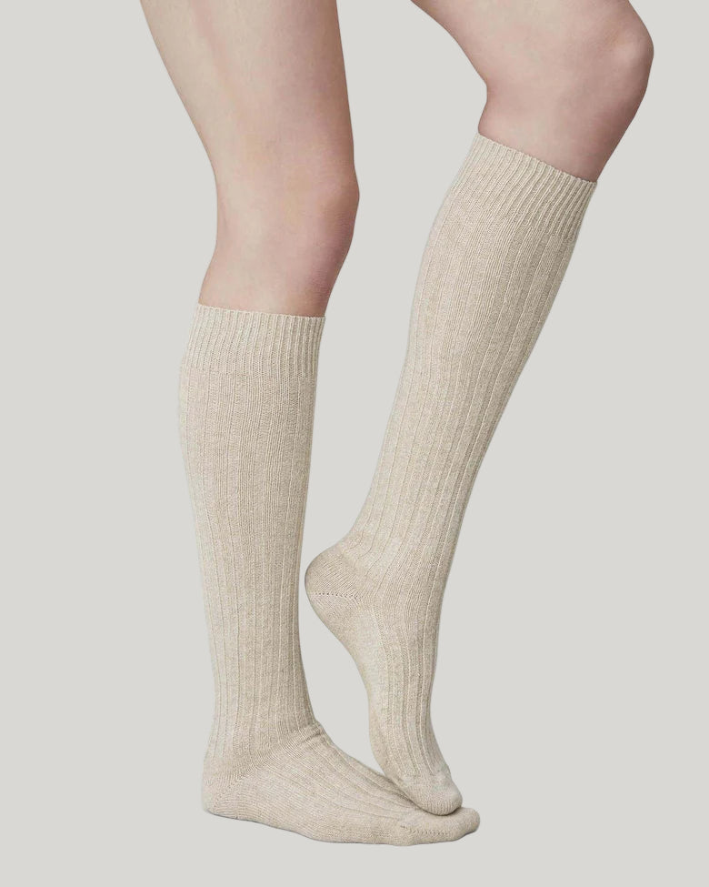 Swedish Stockings 'Bodil' Wool/Cashmere Socks Knee High