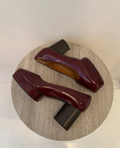 Warehouse Sale Trinity Pump Cordovan Patent Cordovan Patent 37.5