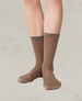 Swedish Stockings Magda Shimmery Socks Mid-Brown 2