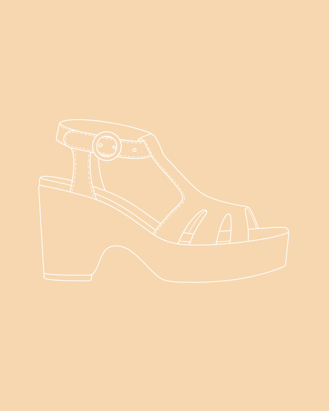 Beach Embossed Leather