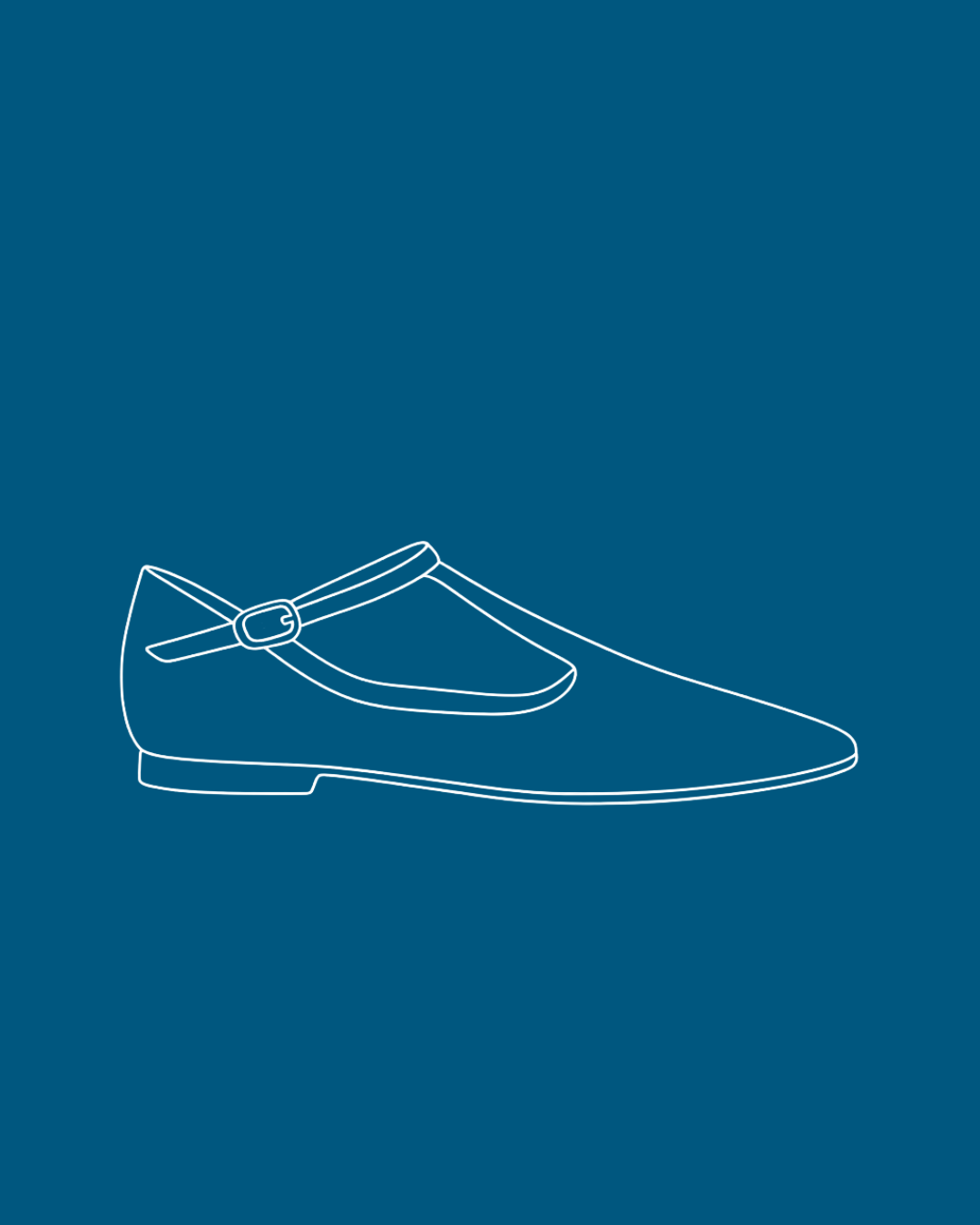 Blue Embossed Leather