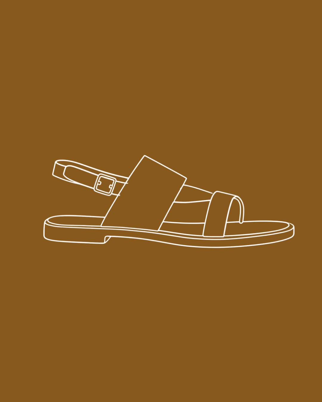 Tostado Leather & Bronze Embossed Leather