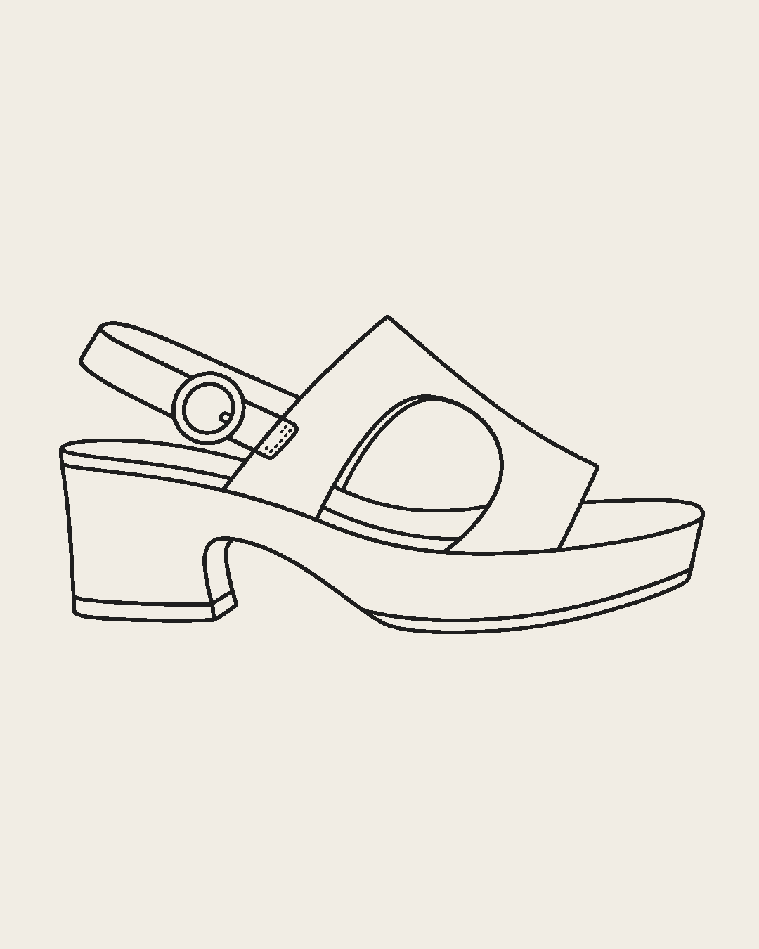 Latte Crinkled Patent