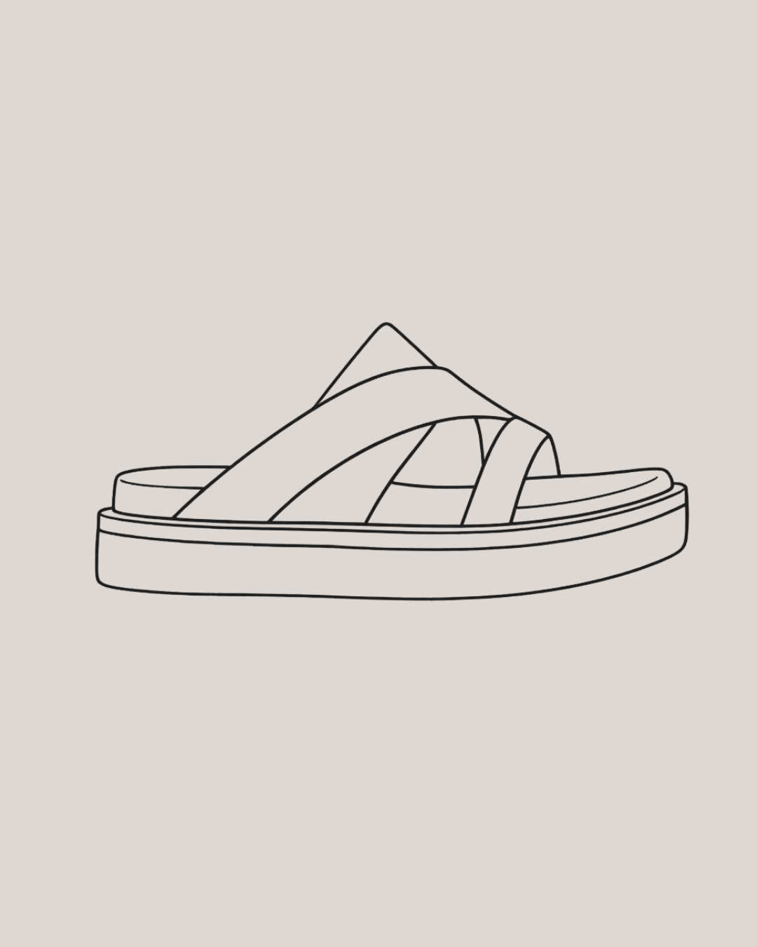 Olsen Wedge Sandal, Faun Split Suede