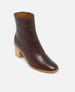 Brown ankle boot on a white background 2