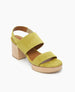Rocco Clog Sandal in Certosa Split Suede, angled view 2