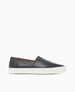 Rumi pointed loafer sneaker in deep sea, side view 1