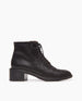 Warehouse Sale - Utano Boot Textured Black Leather 1