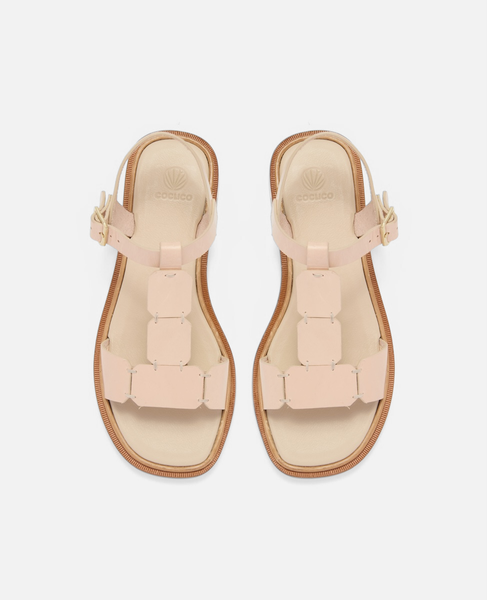 Coclico Raq Sandal, Natural Vacchetta | Coclico