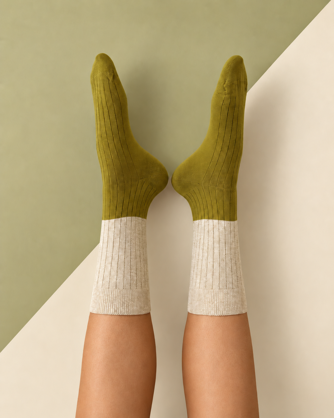 Escuyer Lurex Block Socks