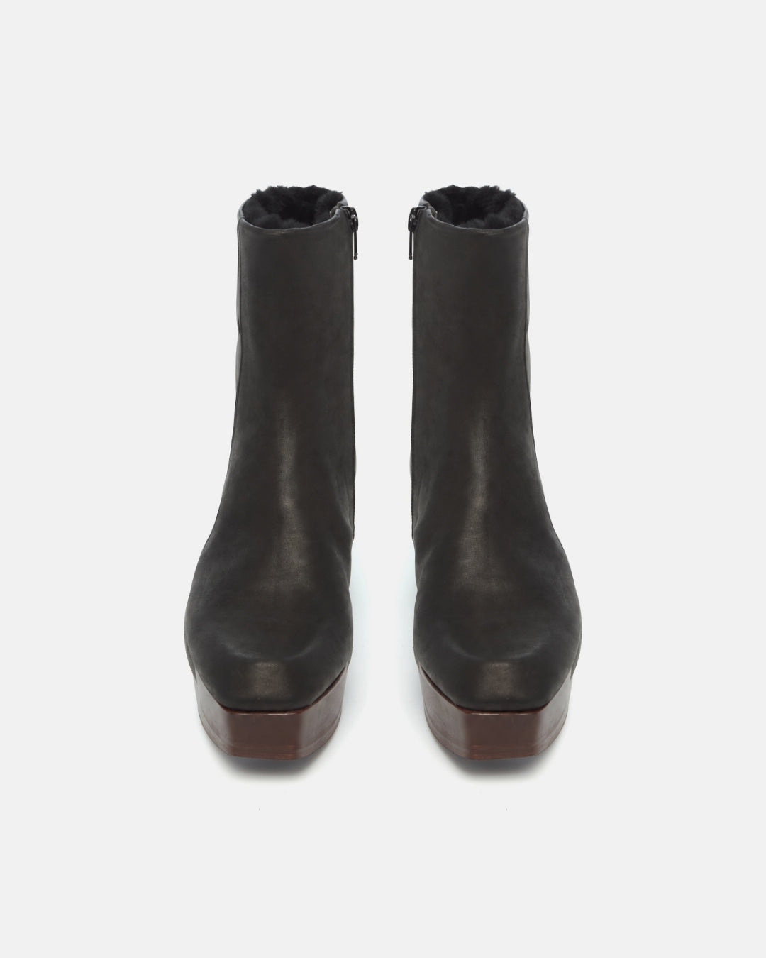 Queen Shearling Clog Boot