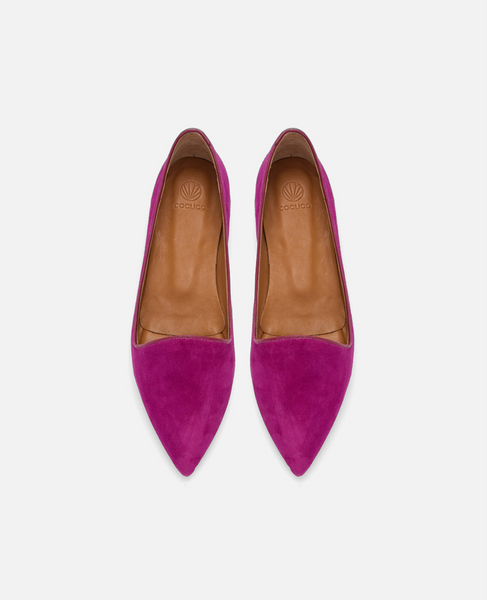 Diplo Loafer, Fuchsia Suede | Coclico