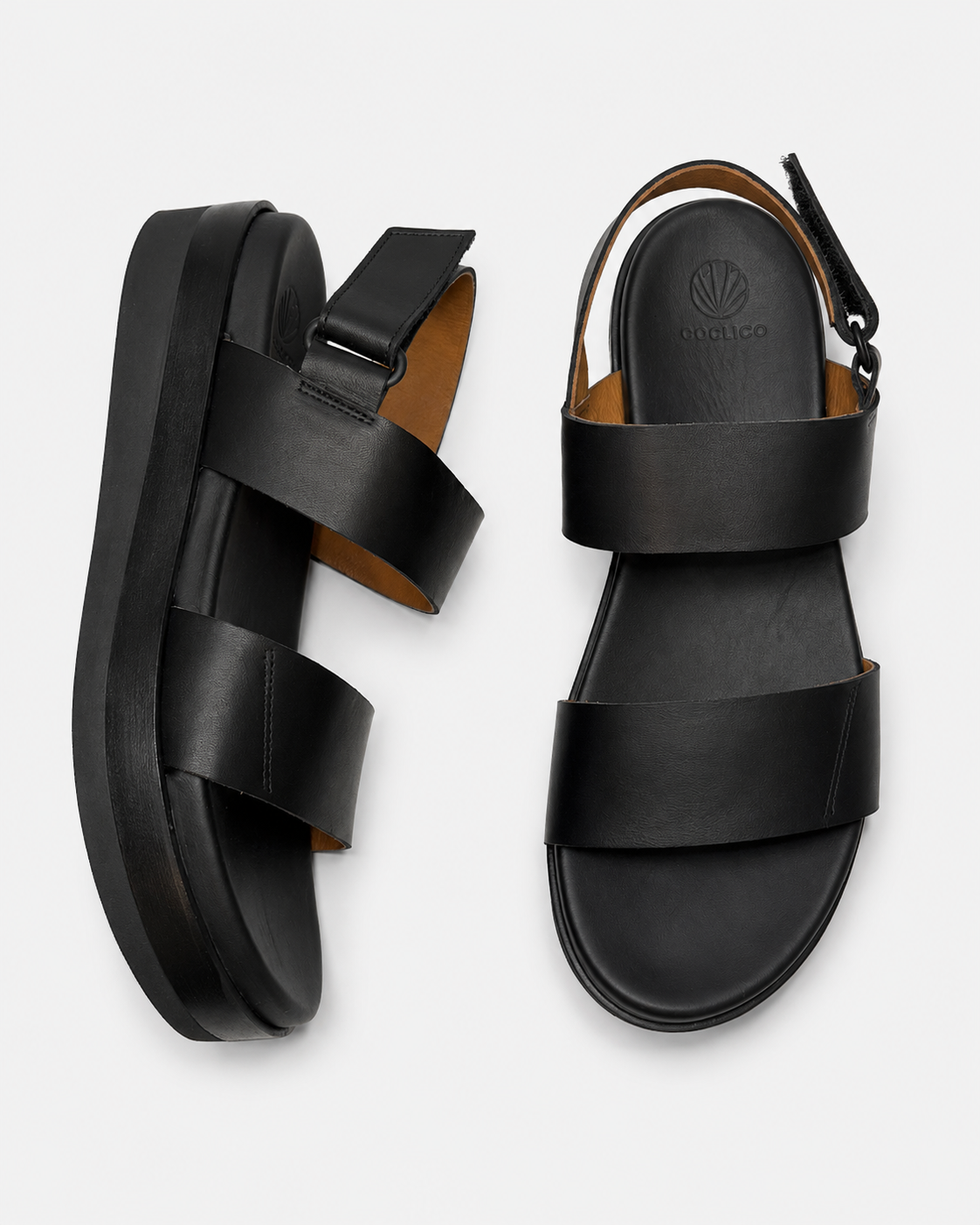 Archive Sale - Dude Wedge 1.0 Sandal Black