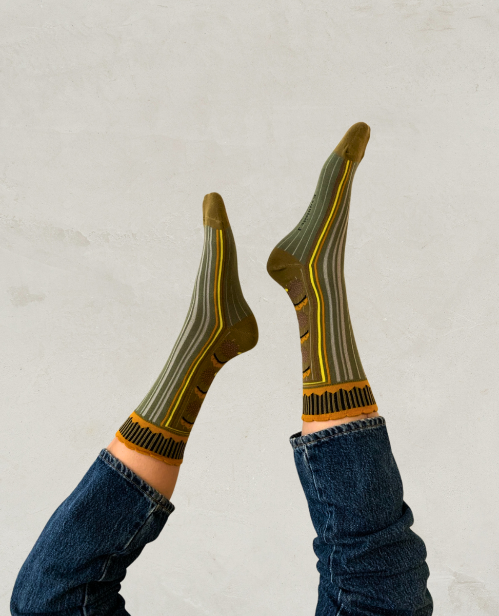 Exquisite J 'Tapestry' Socks