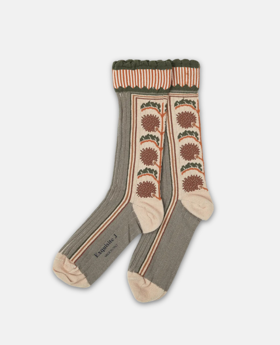 Exquisite J 'Tapestry' Socks