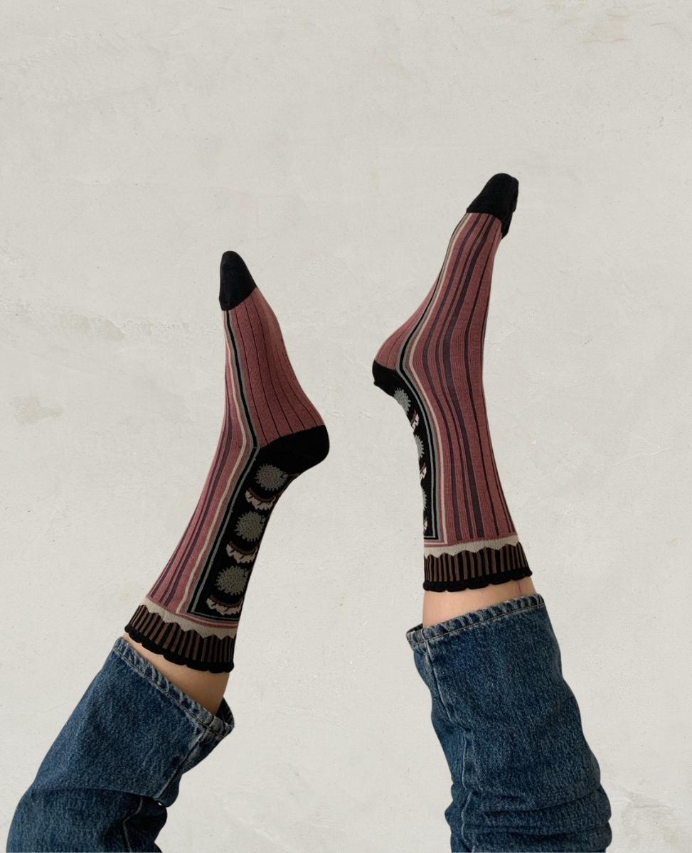 Exquisite J 'Tapestry' Socks