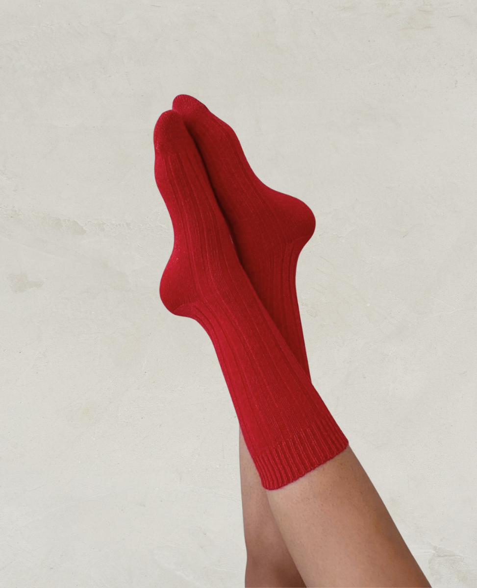 Escuyer Cashmere Crew Socks