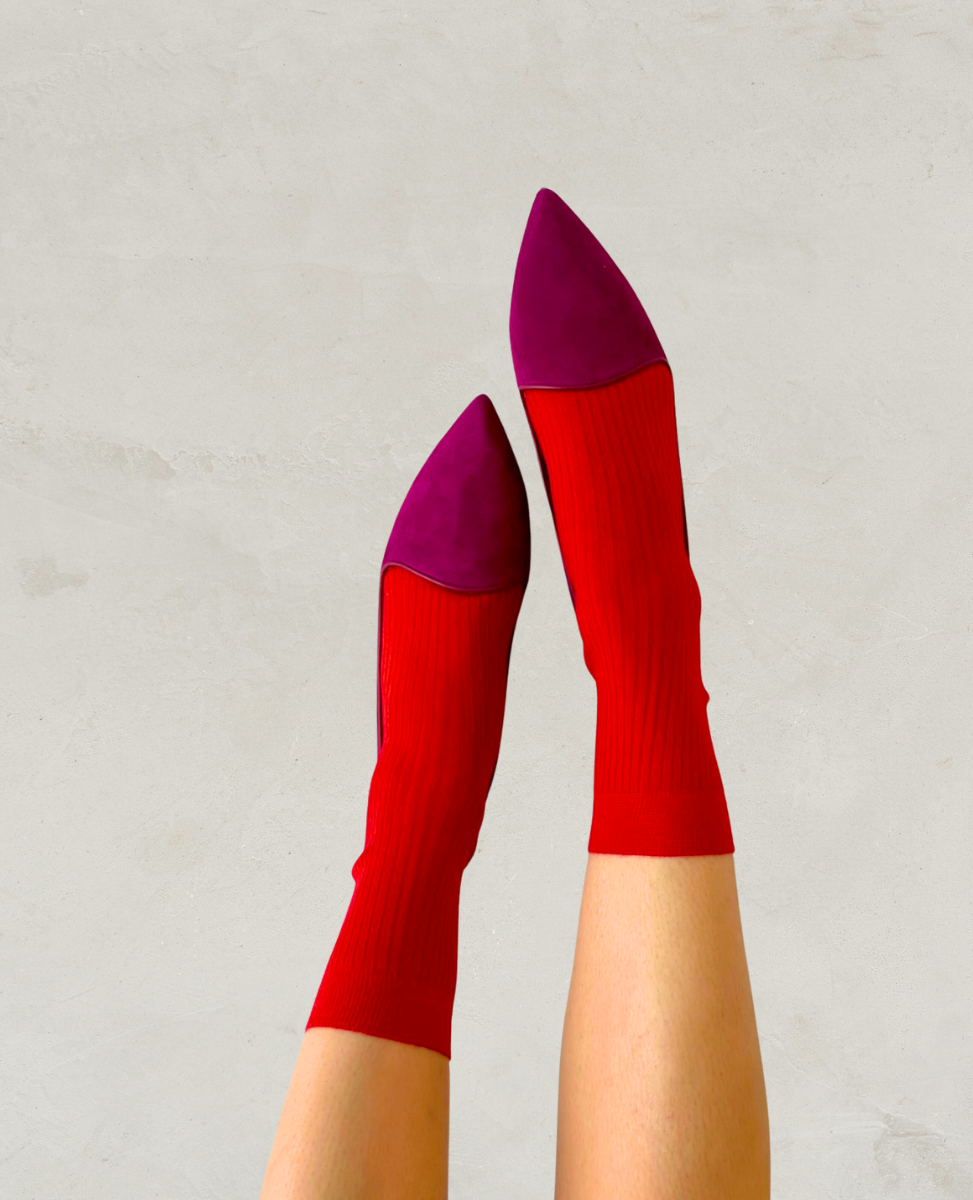 Maria La Rosa 'English' Silk & Cashmere Socks