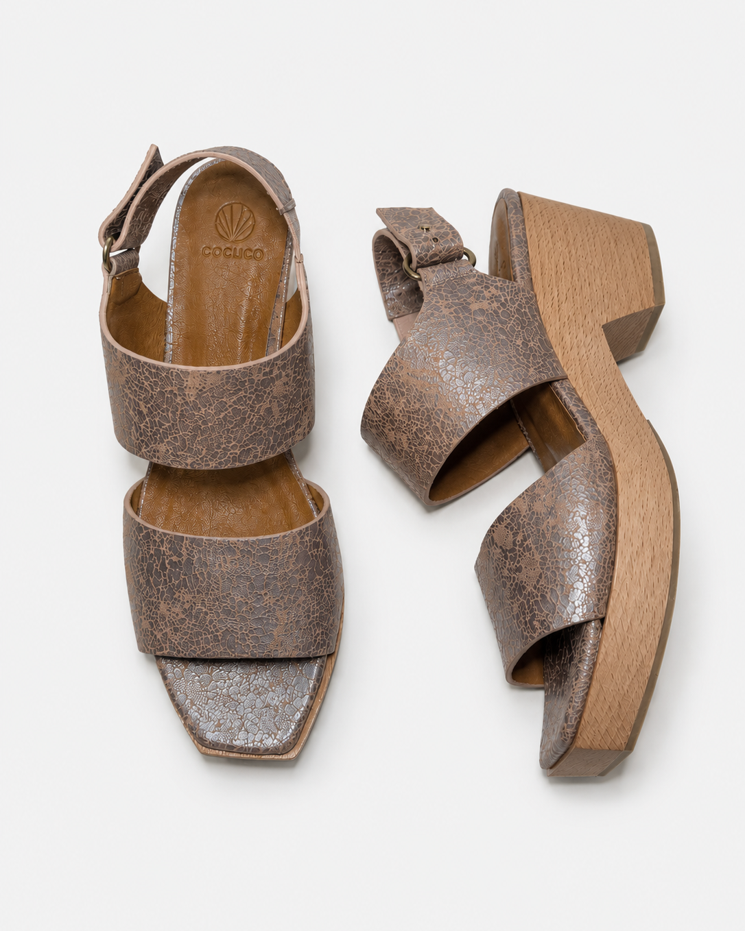 Archive Sale - Mini Clog Sandal Crack Silk