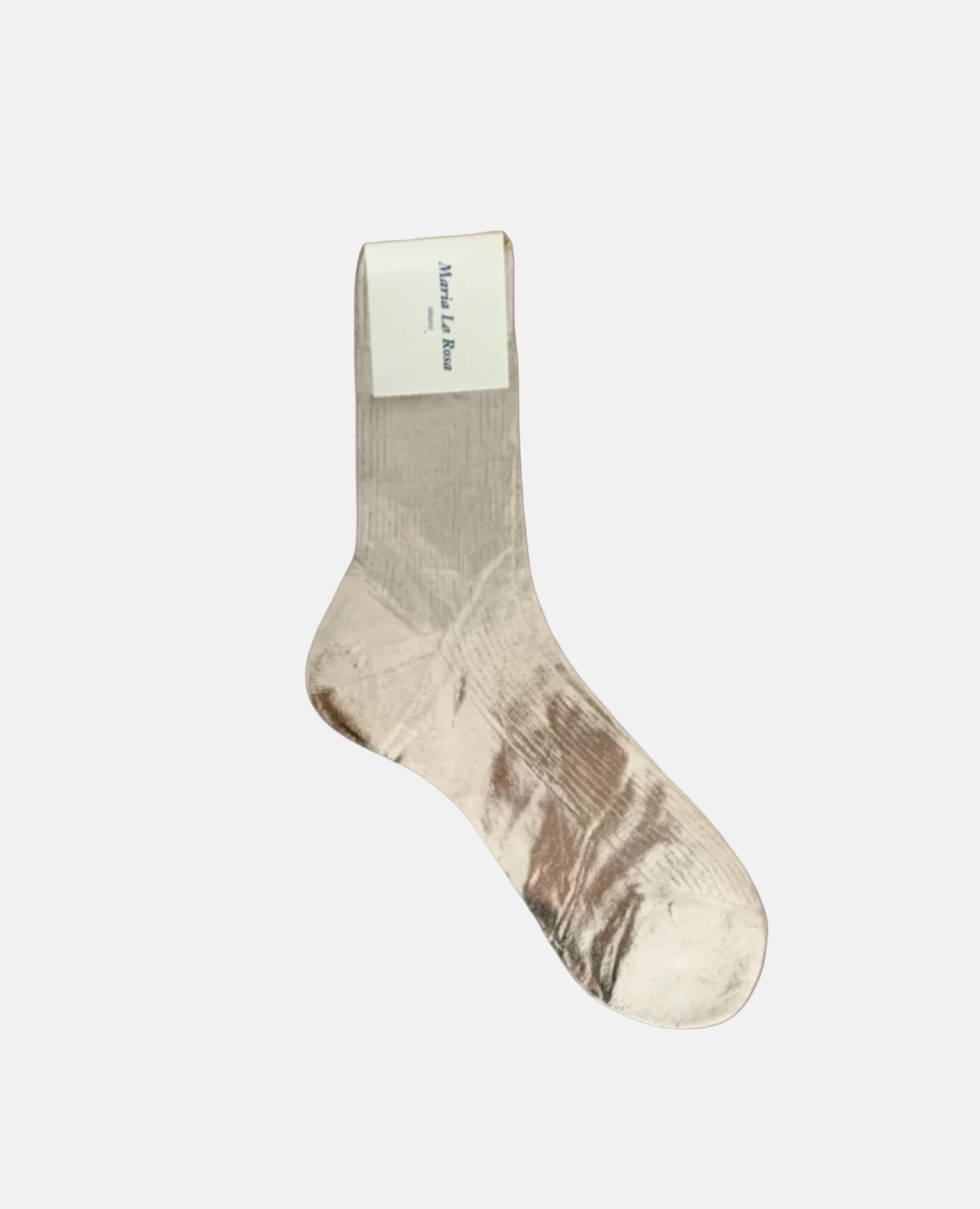 Maria La Rosa Platino Silk Socks