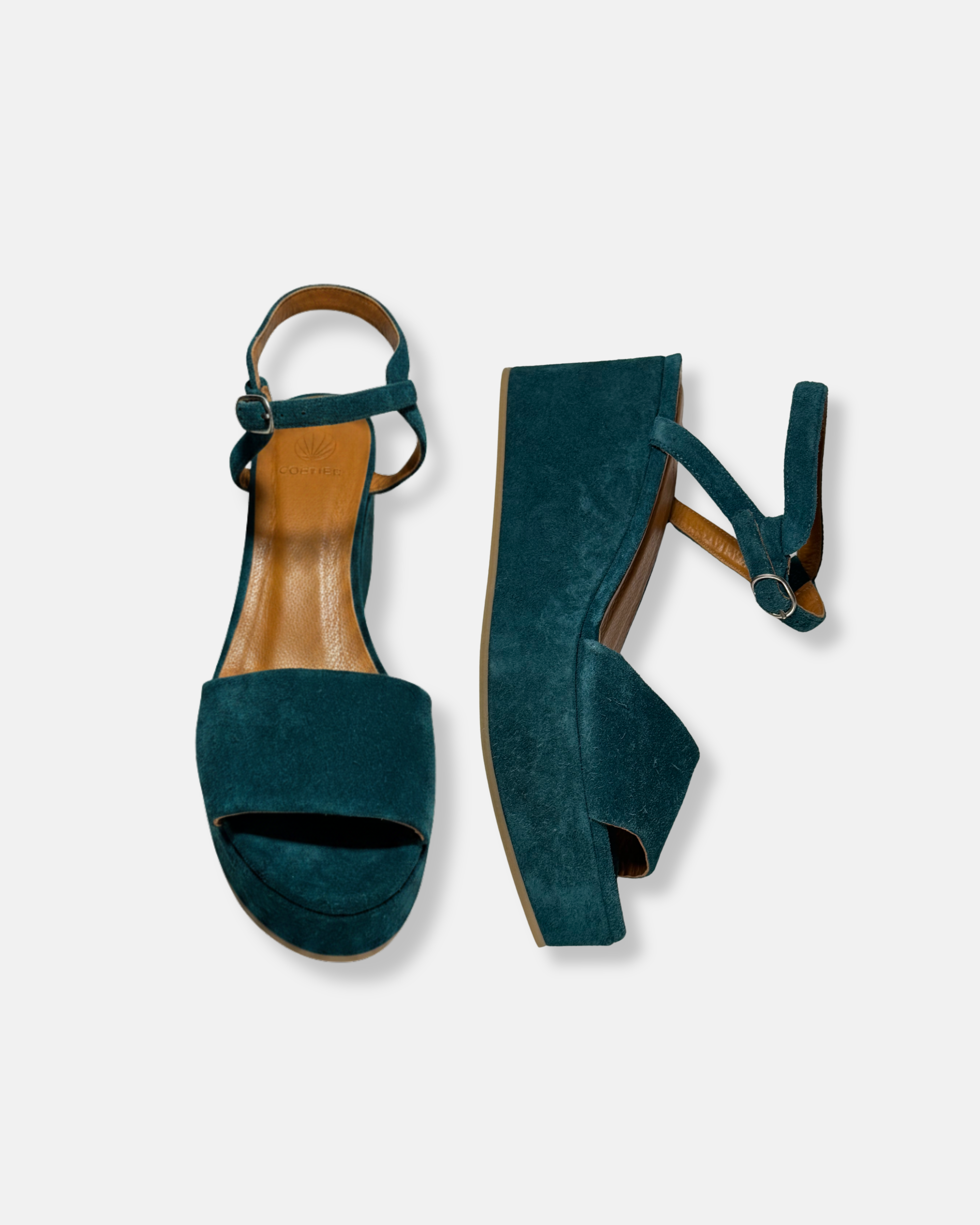 Archive Sale - Laurel Wedge Sandal Azure
