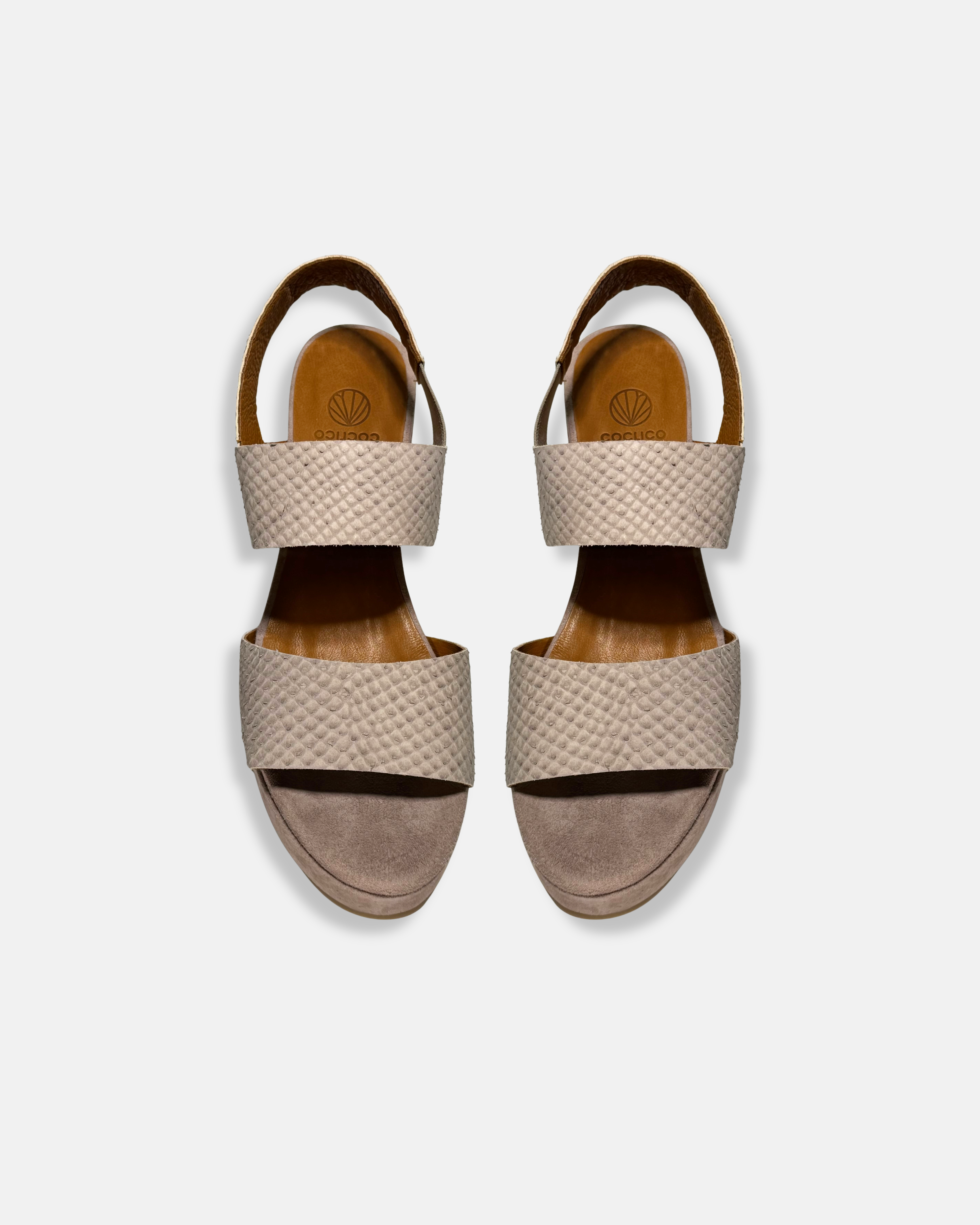 Archive Sale - Leonora Wedge Sandal Guanto Cloud