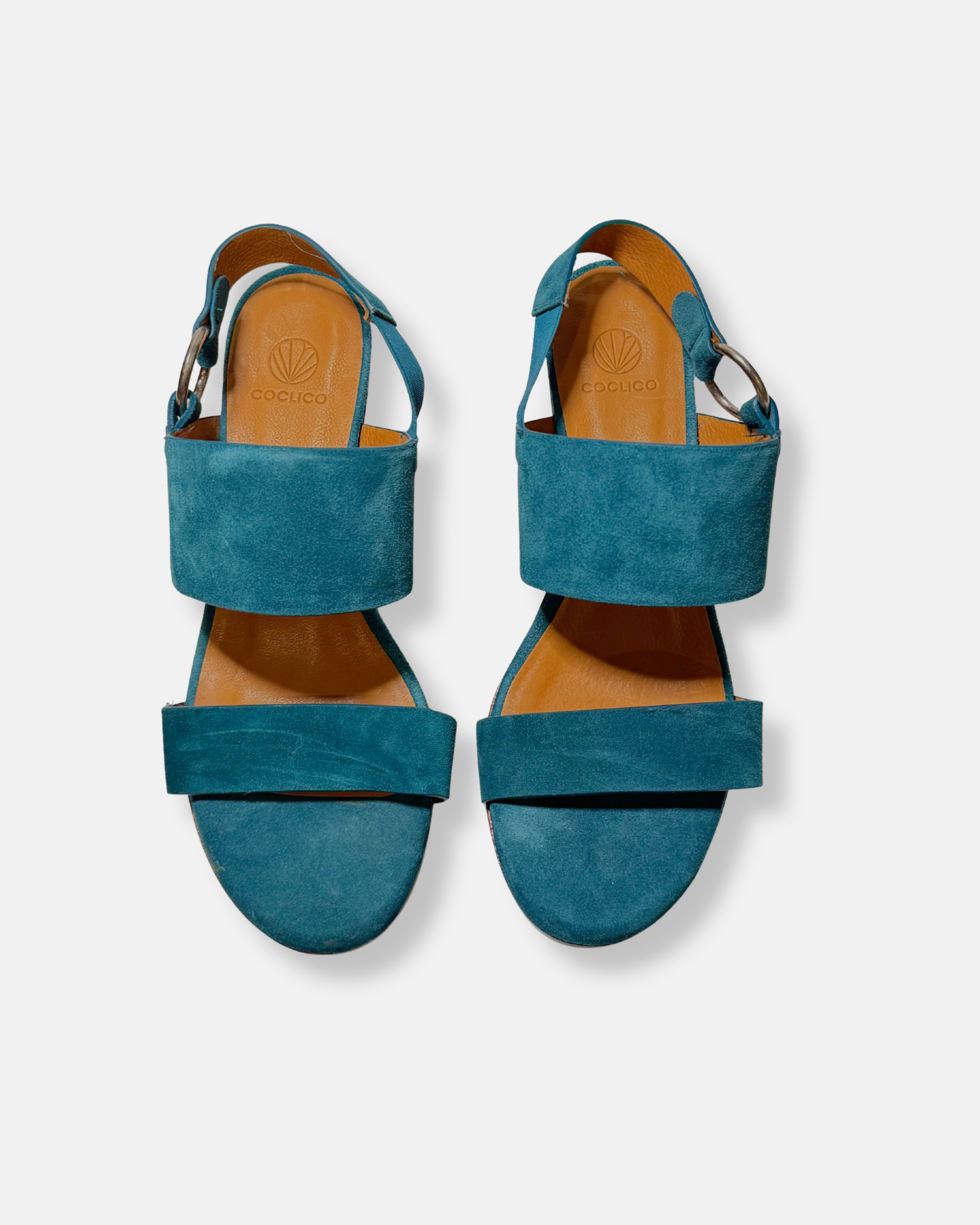 Archive Sale - Ocra Clog Sandal Petrol