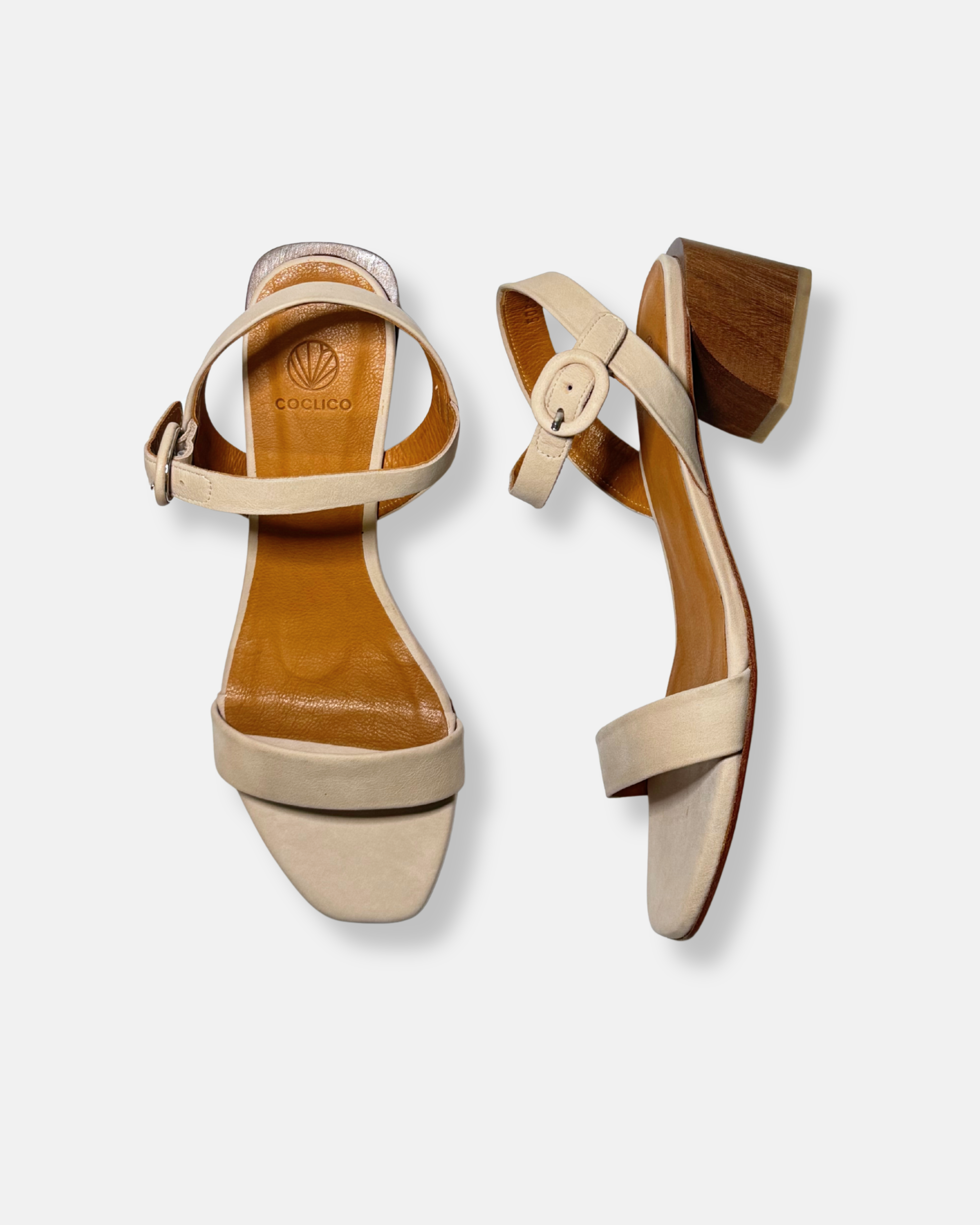 Archive Sale - Oh Heeled Sandal Bone